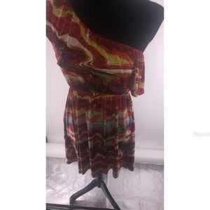 Rue 21 one shoulder dress
